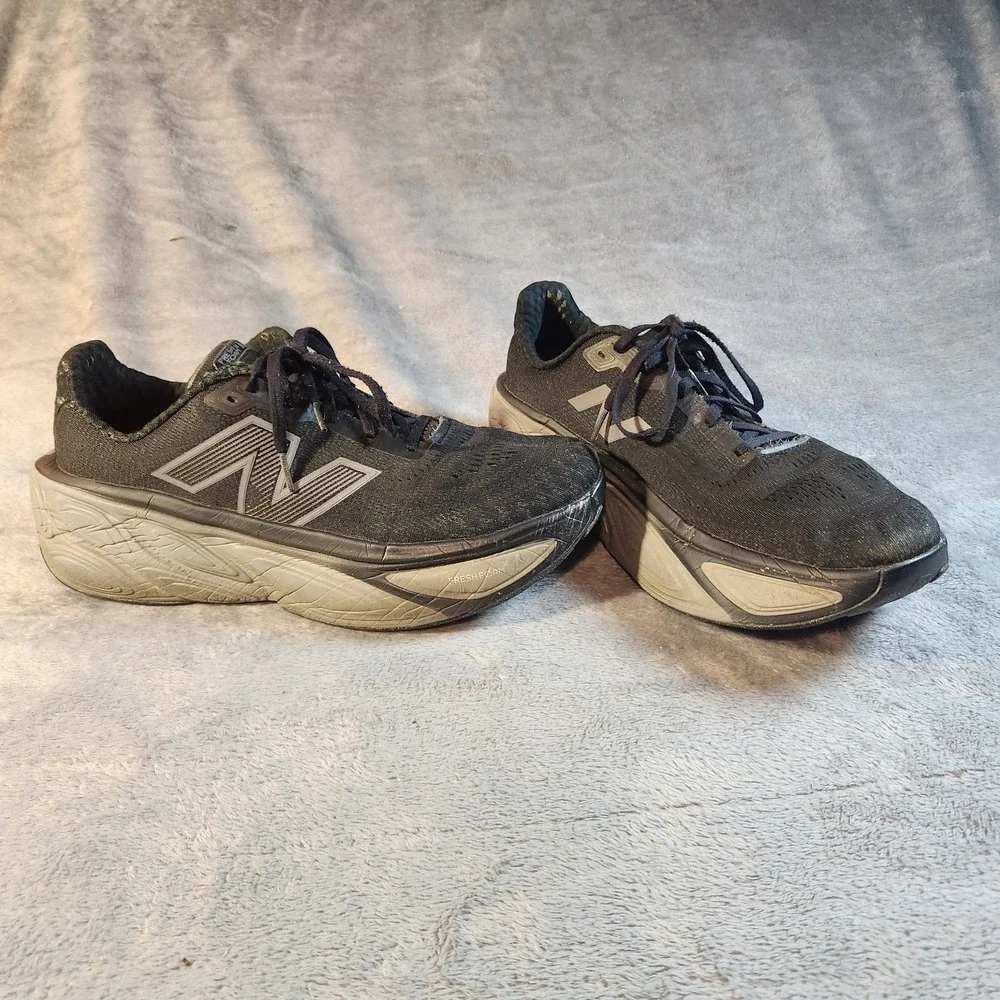 New Balance‎ Shoes Mens 12.5 Black Fresh Foam X More v5 Athleisure Running